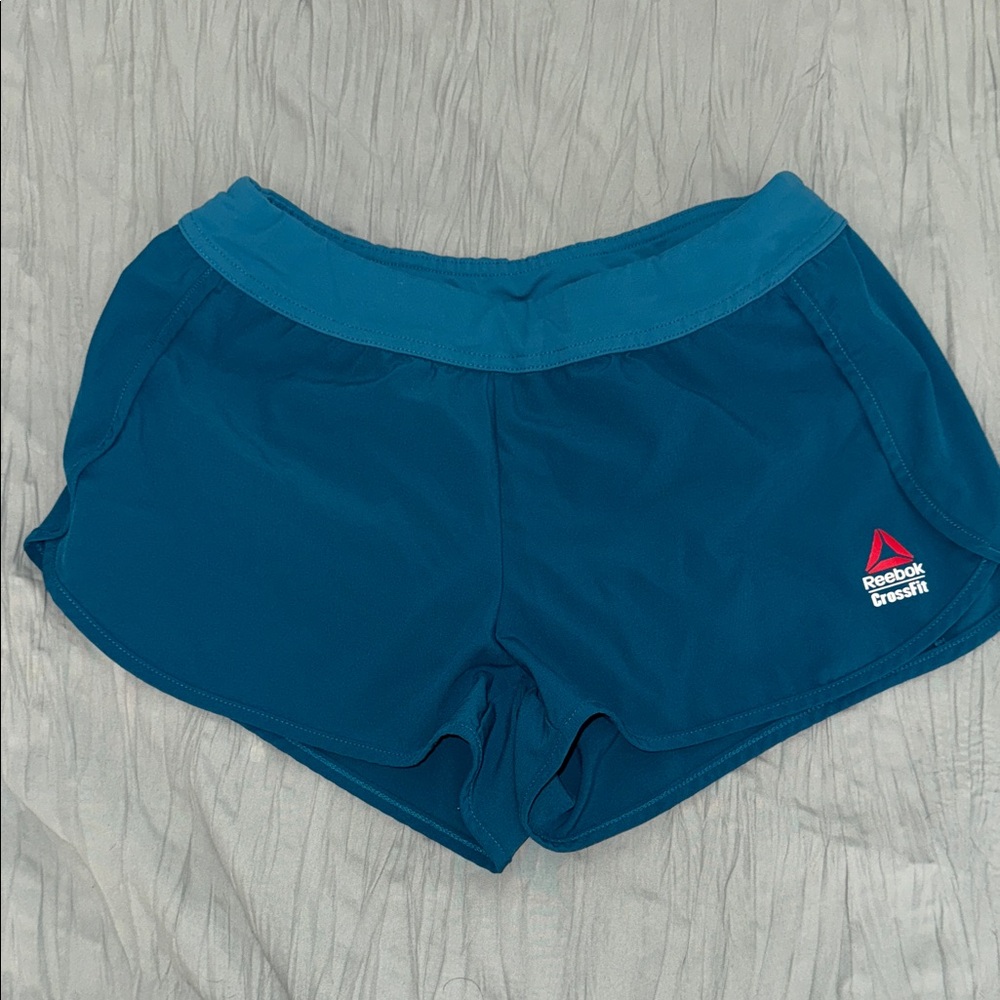Reebok Women's Blue Athletic Shorts